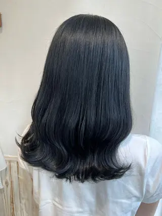 ロング カラー 下池 紗加のヘアスタイル