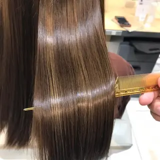 ロング カラー ウルフカット ハッシュカット/七海のヘアスタイル