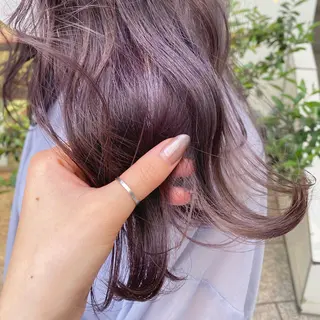 ミディアム カラー ヘアアレンジ マツエク・マツパ 透明感カラー🫧ヘア セット🫧松本菜月の眉毛・アイブロウイメージ