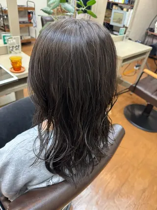 パーマ SUZUNE 🐣カットモデルのヘアスタイル