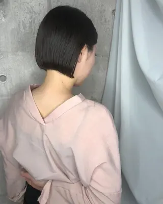 ショート カラー ヘアアレンジ 早瀬裕之 パーマのヘアスタイル