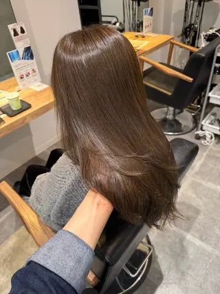 ロング 艶カラー /顔周り◎ 小川泰輝🫧のヘアスタイル