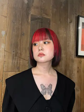 ミディアム 原宿/ブリーチ shunpeiのヘアスタイル