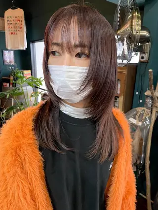 セミロング vivre libreのヘアスタイル