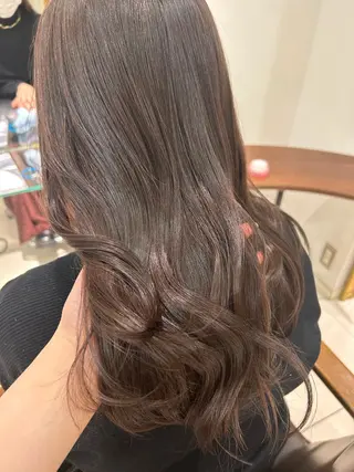 ロング カラー 透明感カラー 古山 結季🌙🖤のヘアスタイル