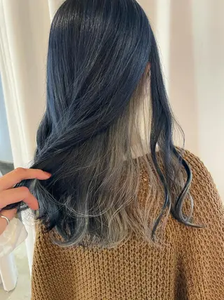 セミロング カラー 中目黒🌼 🌼ハナのヘアスタイル