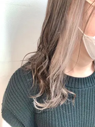 セミロング 💜 市川 桃子 💜のヘアスタイル