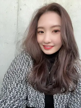 ロング カラー ヘアアレンジ レイヤー🌟艶カラー 🕊まやのヘアスタイル