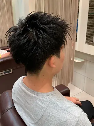 ショート メンズ 羽木 隆徒のヘアスタイル
