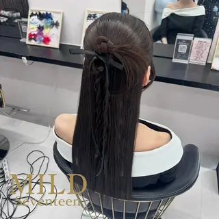 ロング ヘアアレンジ MILD by17 🤍ゆめか🤍のヘアスタイル