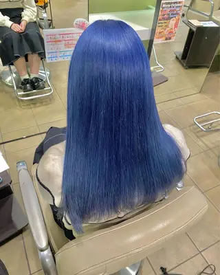 セミロング ✨ブリーチ/ウルフ/ 心斎橋/横山大樹のヘアスタイル