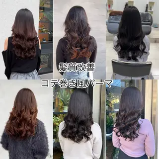 ロング パーマ 高橋 竜也のヘアスタイル