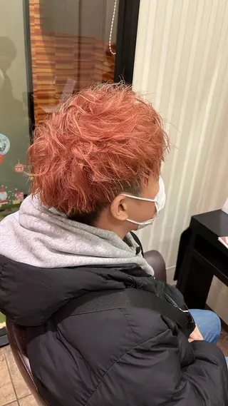 カラー メンズ ri kuのヘアスタイル