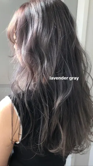 ロング カラー Pia ツボイ ケイタのヘアスタイル