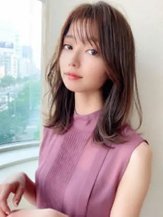 ミディアム 髪質改善🇰🇷 店長🇰🇷keiのヘアスタイル