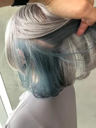 ミディアム 大友 正晴のヘアスタイル