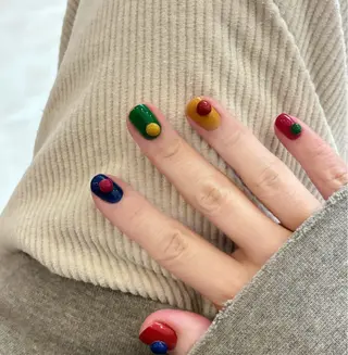 ネイル Horie 雪のネイルデザイン