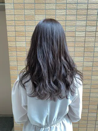 ロング カラー 髪質改善 ヒデのヘアスタイル