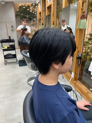 ショート 解良 優斗のヘアスタイル