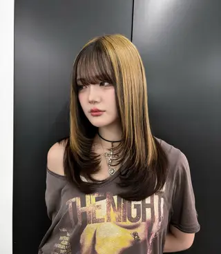 ミディアム ️🫧️韓国ヘア🫧 ボブ🎈/RUIのヘアスタイル