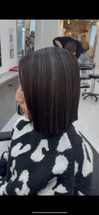 ショート ハイトーンカラー/ ハイライトJUNKIのヘアスタイル