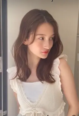 ミディアム 野田 尚Jr.スタイリストのヘアスタイル