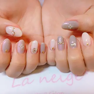 ネイル La neige* yuki 🐩🌙のネイルデザイン