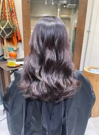 ロング カラー 狩野 羅夢のヘアスタイル