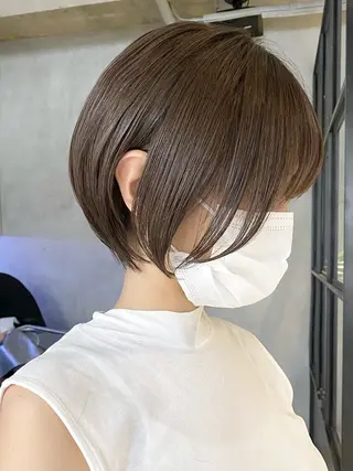 ショート カラー 深谷 侑亮のヘアスタイル