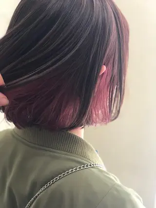 ショート カラー AYAKA 下北沢suuのヘアスタイル