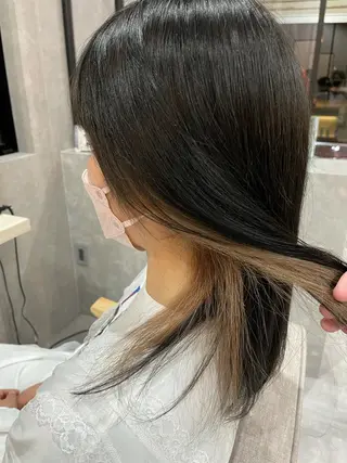 ミディアム 一ノ瀬 暁のヘアスタイル