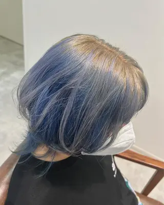 カラー 河野いずみ レイヤー/ボブ 🤍のヘアスタイル