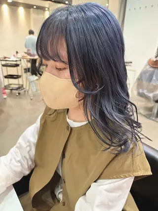 ミディアム 店長/骨格診断/美髪 髪質改善/松若　優のヘアスタイル