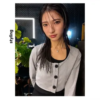 ミディアム カラー hiro【沿線で叶う 似合わせhair】のヘアスタイル