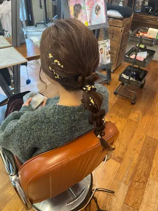 ヘアアレンジ NAGONSTYLE 田村　莉生のヘアスタイル