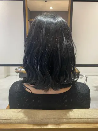 ミディアム 高橋 柊和のヘアスタイル