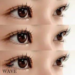 マツエク・マツパ brow&lash WAVEのマツエク・マツパデザイン