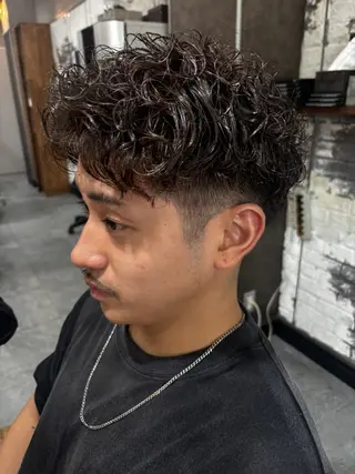 パーマ メンズ 大人可愛い🧸 艶髪✨かおるのヘアスタイル