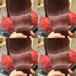 ロング カラー レイヤーカット/ 縮毛矯正🇰🇷早坂のヘアスタイル