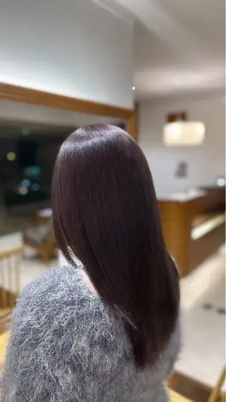 ミディアム 🩷仙台/ワンカラー /えれな🩷のヘアスタイル