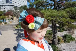 セミロング ヘアアレンジ 美容院 むぎのその他イメージ