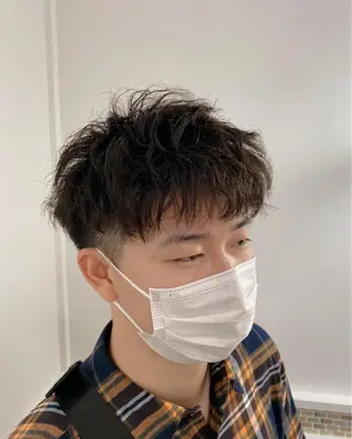 ショート メンズ 田中 悠之のヘアスタイル