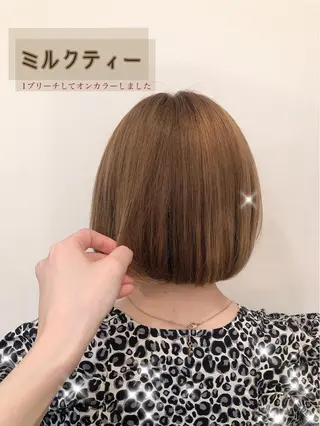 ショート カラー ロングレイヤー 🤍山内　飛鳥🤍のヘアスタイル