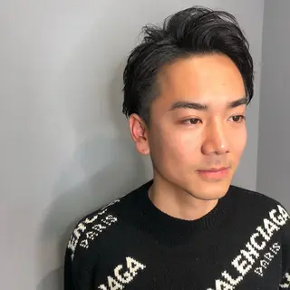 ショート 関西センターパート メンズモデル募集のヘアスタイル