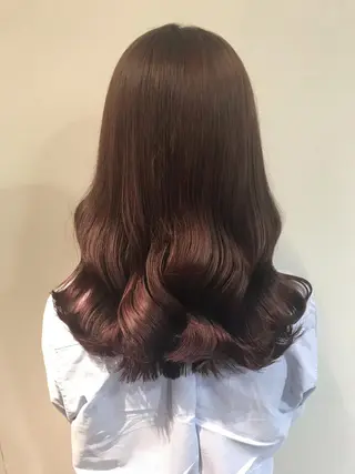 ロング カラー 烏丸韓国ヘア🇰🇷 ayaka🎀のヘアスタイル