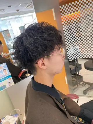 メンズ 髪質改善/艶カラー TSUBASAのヘアスタイル