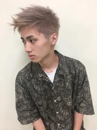 カラー メンズ Beach 代表 KENTAのヘアスタイル