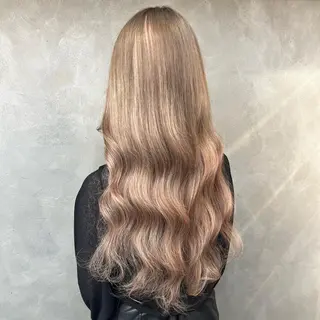ロング ❤️‍🔥シールエク ＋カラー京❤️‍🔥のヘアスタイル