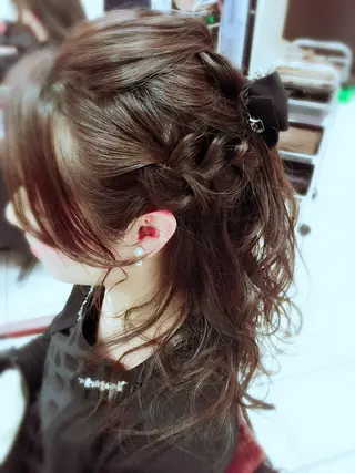 ショート ミディアム セミロング ロング カラー パーマ ヘアアレンジ メンズ 神山 昌子のヘアスタイル