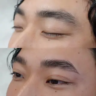 メンズ アイブロウ THE BROW BAR n 渋谷店のマツエク・マツパデザイン